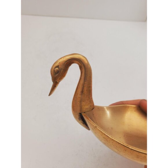 Vintage / BRASS SOAP DISH / Solid Brass Soap Holder Soap Dispenser Vinta… - Picture 6 of 10